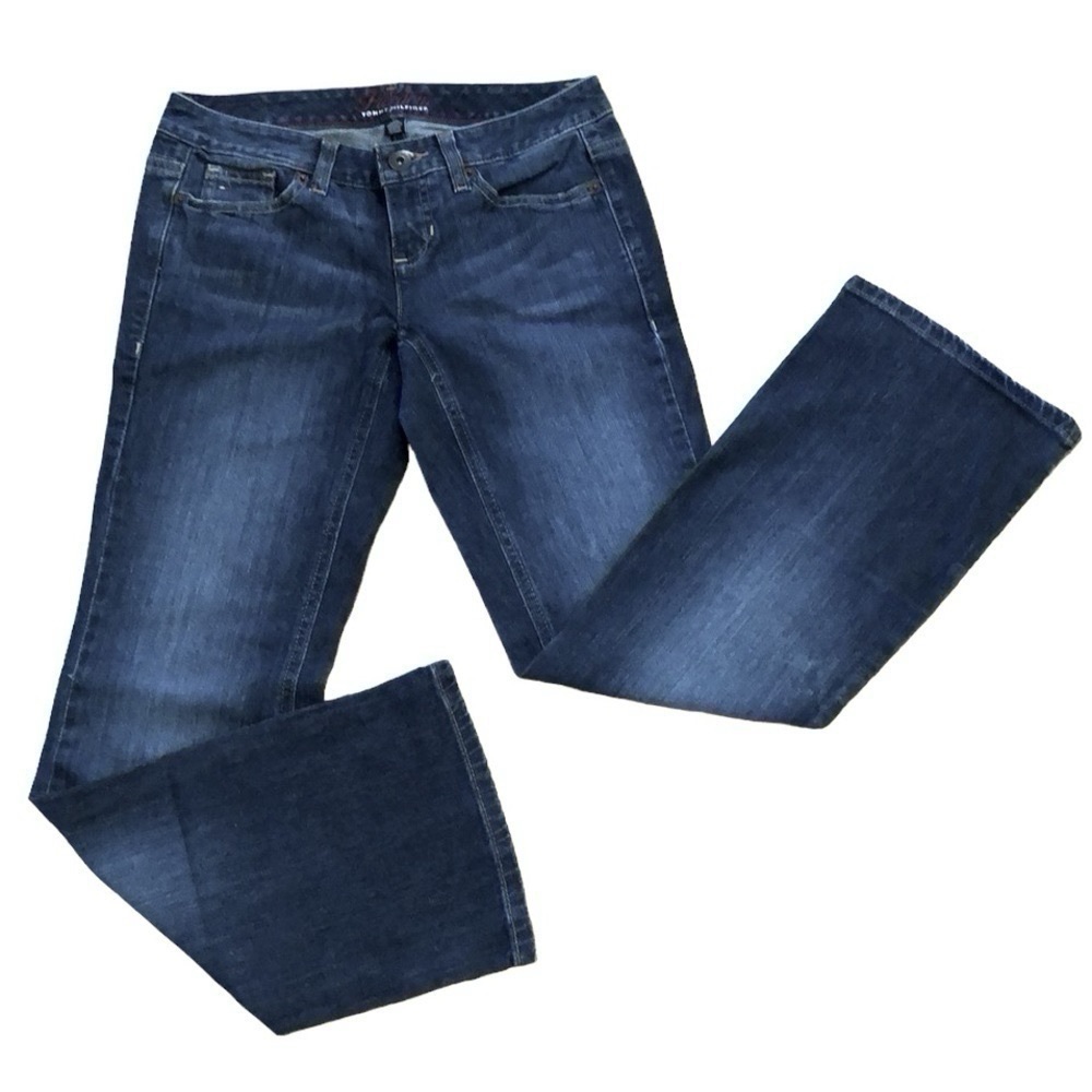 TOMMY HILFIGER FREEDOM FIT DENIM JEANS BLUE SIZE 2A US 28